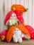 Çilek Peluş Tavşan Sevgiliye Özel Tasarım Orta Boy (Açık Hali 50CM Kapalı Hali 30CM) 5
