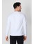 Düğmeli Bisiklet Yaka Uzun Kollu T-shirt NP-Collargo - Ekru 3