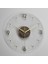 Quartz Saat - Işıklı Pleksi Duvar Saati, El Yapımı, Sessiz, Modern Dekoratif Tasarım, 35 cm 3