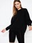 Yırtmaçlı Şardonlu Sweatshirt 1
