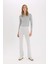 Coool Flare Fit Esnek Belli İspanyol Paça Ribana Pantolon E0628AX25SP 2