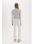 Coool Flare Fit Esnek Belli İspanyol Paça Ribana Pantolon E0628AX25SP 5