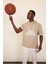 DefactoFit NBA Milwaukee Bucks Oversize Geniş Kalıp Kapüşonlu Sporcu Kısa Kollu Tişört D6708AX25SP 2