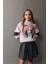 Kız Çocuk Relax Fit Bisiklet Yaka Baskılı Sweatshirt E0460A825SP 1