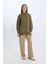 Regular Fit Yarım Balıkçı Yaka Basic Düz Triko Kazak Tunik B0085AX24WN 5