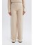 Triko Pantolon Wide Leg Geniş Bol Paça Selanik Kumaş Basic Düz D0361AX24AU 4