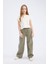 Kız Çocuk Wide Leg Geniş Bol Paça Pamuklu Pantolon D7609A825SM 2