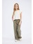 Kız Çocuk Wide Leg Geniş Bol Paça Pamuklu Pantolon D7609A825SM 4