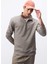Comfort Regular Fit Rahat Kalıp Fermuarlı Dik Yaka Basic Düz Sweatshirt X7405AZ25SP 3