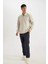 Pantolon Tailored Regular Fit Basic Düz Cepli Düz Paça D3707AX24AU 5
