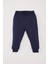Erkek Bebek 2'li Takım Bisiklet Yaka Çizgili Sweatshirt Beli Lastikli Eşofman Altı D7750A525SP 4