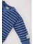Erkek Bebek 2'li Takım Bisiklet Yaka Çizgili Sweatshirt Beli Lastikli Eşofman Altı D7750A525SP 5