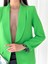 Kadın Düğmesiz Cepli Astarlı Katlanılabilir Kol Blazer Ceket 3