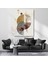 Soyut Geometrik Kanvas Tablo Modern Salon Tablosu 1