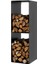 Yakacak Odun Rafı Odunluk 100 cm 1