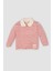 Kız Bebek Bebe Yaka Çizgili Sweatshirt D7872A525SP 4