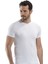 12'li Paket Erkek 0 Yaka Kısa Kollu Atlet Beyaz 14203 1