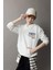 Erkek Çocuk Oversize Geniş Kalıp Kapüşonlu Sırt Baskılı Sweatshirt D8495A825SP 4