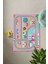 Dijital Baskılı Yol Desenli Yıkanabilir Kaymaz Taban Çocuk Odası Halısı, Çocuk-70-Pembe, 5