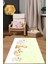 Dijital Baskılı Hayvan Karakterli Yıkanabilir Kaymaz Taban Çocuk Odası Halısı, Çocuk-86-Sarı, 4
