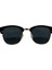 Vintage Fashion Hafif Unisex Güneş Gözlüğü Unisex Güneş Gözlüğü Gold Çerçeve 9911 4