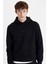 Regular Fit Kapüşonlu Baskılı Sweatshirt C6131AX24AU 1