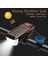 Solar Bisiklet Işığı Ön Farı Bisiklet Kornası Su Geçirmez Güneş Enerjili USB Şarjlı Ön Feneri 5