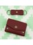Bordo Renk Deri Cüzdan ve Anahtarlık Takımı, Yüksek Kalite Aksesuar 4