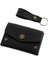 Siyah Renk Deri Cüzdan ve Anahtarlık Seti, Yüksek Kalite Hediyelik Ürün Seti 1