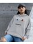 Hüzünlü Geometrik Gözler Kadın Baskılı Sweatshirt 1