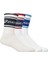 3 Pack Asics Logo Crew Sock Unisex Krem Çorap 3033B879-200 1
