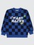 Erkek Çocuk Sweatshirt 6-9 Yaş Saks 1