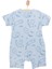 Yenidoğan Organic Sleepy Cat Uni Kısa Tulum Unisex 2