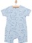 Yenidoğan Organic Sleepy Cat Uni Kısa Tulum Unisex 1