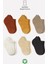 Bistyle Mix Penye Sneakers Çorap 6'lı BS20101M Toprak 1