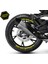 Rks (Qj Motor) Srk 125R Motosiklet Jant Içi Sticker Etiket Modeli Neon Sarı (Yeşil) 1