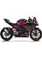 Cfmoto 450SR Redstone Parçalı Kaplama Sticker Etiket Modeli Pembe 1