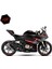 Rks (Qj Motor) Srk 125R Motosiklet Jant Içi Sticker Etiket Modeli Neon Turuncu 2