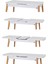 Deniz Sandalye Avanos Ahşap Mdf Açılır Mutfak Masası Takımı - 70 x 120+30 cm 5