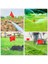 50 Paket Işaretleme Bayrakları, Kırmızı Bahçe Bayrakları 15X4X5 Inç, Işaret Bayrakları, Çim Bayrakları Işaretleyicileri, Sulama Bayrakları, Peyzaj Bayrakları (Yurt Dışından) 3
