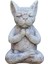 Meditasyon Köpek Heykeli Buda, Fransız Bulldog Meditasyon Heykeli, Meditasyon Bulldog Reçine Süsleme, Yoga Bulldog Süsleme (Yurt Dışından) 1