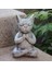 Meditasyon Köpek Heykeli Buda, Fransız Bulldog Meditasyon Heykeli, Meditasyon Bulldog Reçine Süsleme, Yoga Bulldog Süsleme (Yurt Dışından) 4