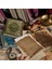 Retro Iz Kitabı Sayfa Malzemesi Kağıt Eski Kitap Sayfa Metni Eski Gazete Dekoratif Malzeme Kağıt Kurutulmuş Çiçek (Yurt Dışından) 5