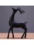 Ren Geyiği Figürleri 2 Set Reçine Geyik Heykelleri Elk Heykel Geyik Süsleri Oturma Odası Tv/şarap Dolabı Ev Dekor B (Yurt Dışından) 5