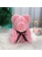Korunmuş Çiçek Ayı Bebek Pe Sevgililer Günü Hediye Süsleri Hug Bear 25CM Köpük Çiçek Gül Ayı Hediye-A (Yurt Dışından) 1