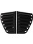 Arka Yan Cam Panjur Arka Üçgen Pencere Köpekbalığı Yanak Dekorasyon Çıkartması Vw Vw Golf Golf/r Gtı Mk6 2010-2014 (Yurt Dışından) 2