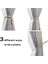 Perde Bağlama Halatları 4 Paket, 4 Metal Vida Kancalı Perde Tutma Parçaları, Ince Veya Kalın Pencere Perdeleri Için Tutucu Kordon A (Yurt Dışından) 4