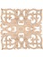 Ahşap Çıkartma Temini Avrupa Tarzı Aplike Gerçek Ahşap Oyma Aksesuarları ve Perakende. Ahşap Oyma 20X20X1CM (Yurt Dışından) 1