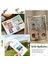 450 Parça Washi Sticker Estetik Çıkartma Seti, Scrapbook Günlüğü Için Alıntı Çıkartmaları Vintage Çıkartmaları, Scrapbook Sticker C (Yurt Dışından) 4