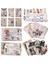 400 Adet Scrapbooking Malzemeleri Günlük Kaydı Vintage Karalama Defteri Çıkartmalar Yapışkanlı Karalama Defteri Washi Çıkartmalar Albümü Sanat Zanaat (Yurt Dışından) 1